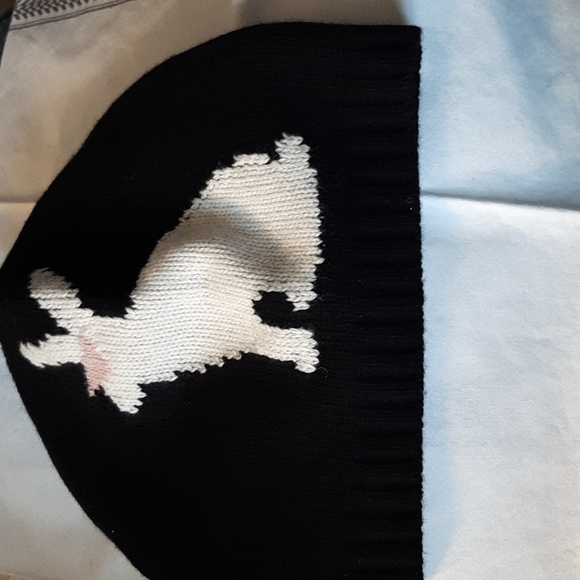 Vintage 2019 PRADA bunny Beenie Tuque Hat M Made In ITALY wool Cashmere - Picture 7 of 10
